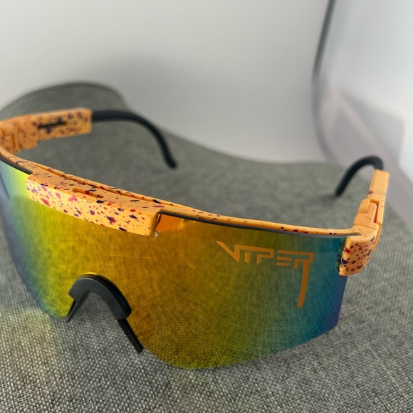 Pit Viper Sports Polarized Sunglasses UV400 Fashion Cycling Glasses C26 - Picture 5 of 7